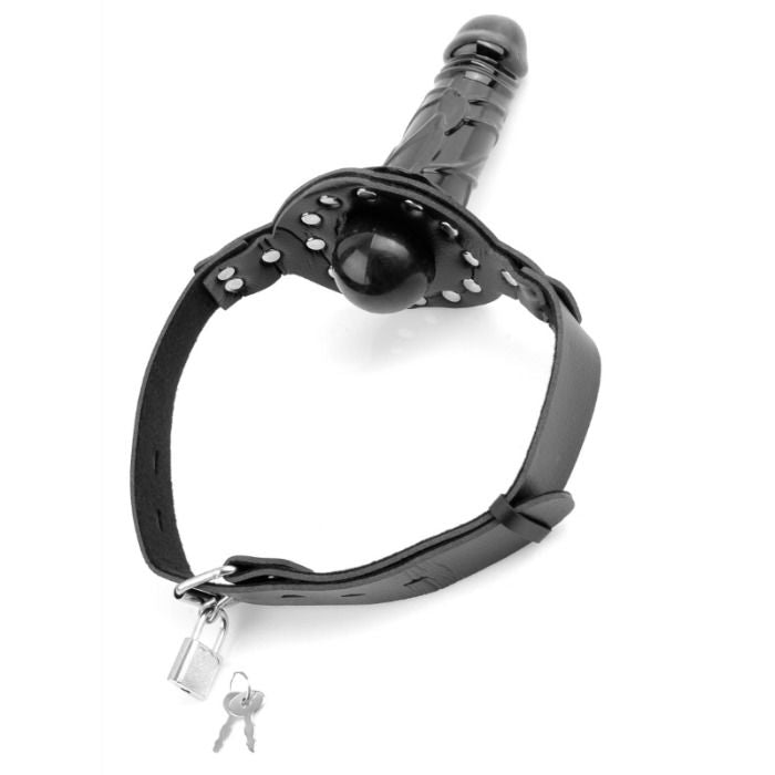 Deluxe Ball Gag med Dildo från Fetish Fantasy Series
