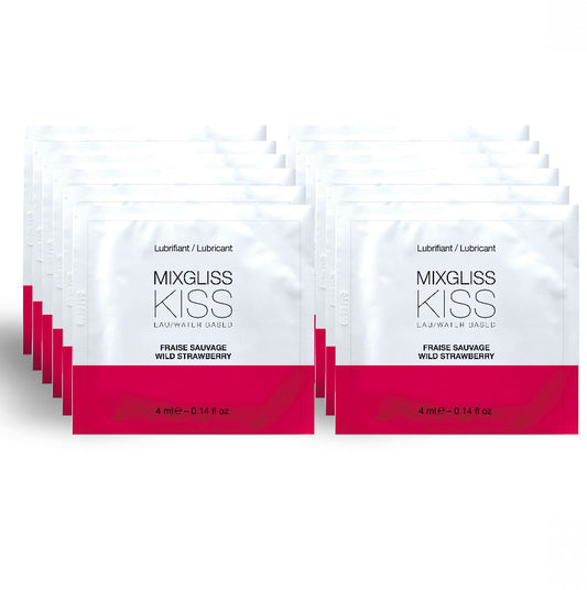 MIXGLISS vattenbaserat glidmedel med jordgubbs smak