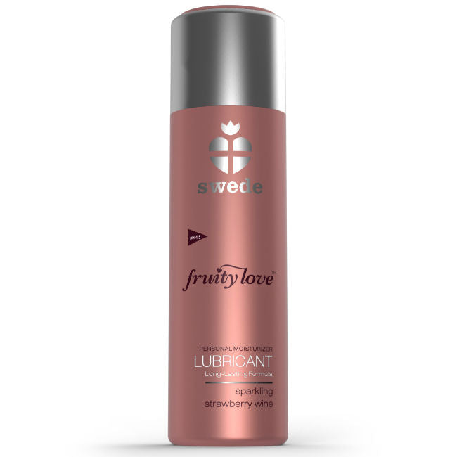 Fruity Love glidmedel med smak av mousserande jordgubbsvin 50 ml