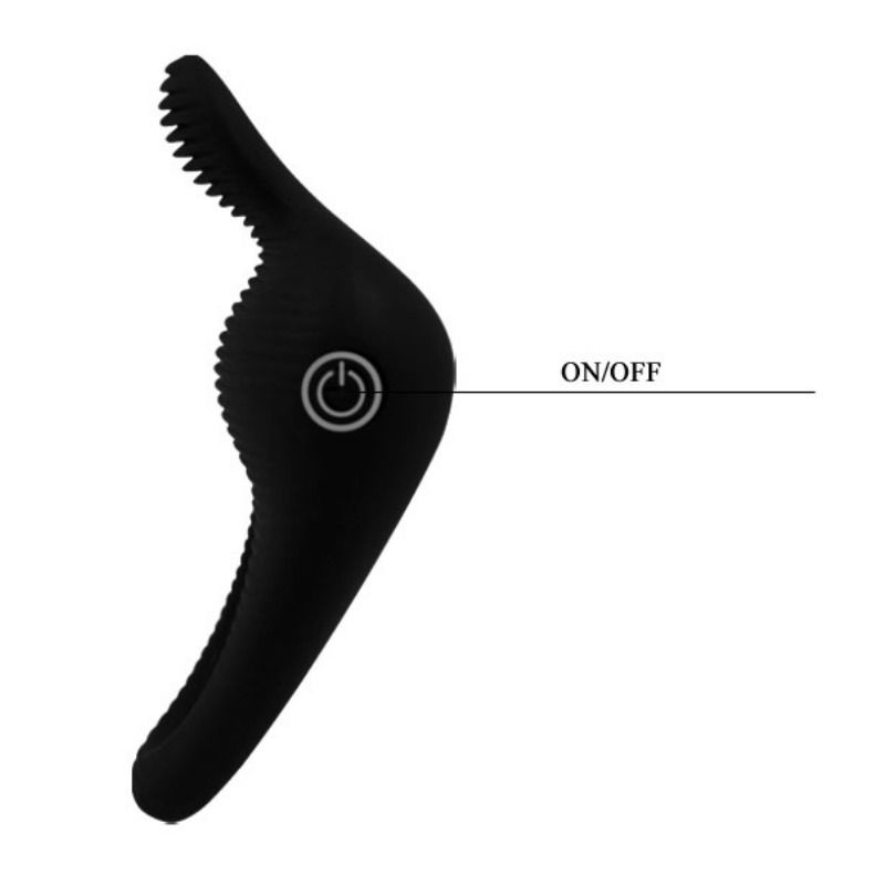 Pretty Love Thimble vibratorring i svart