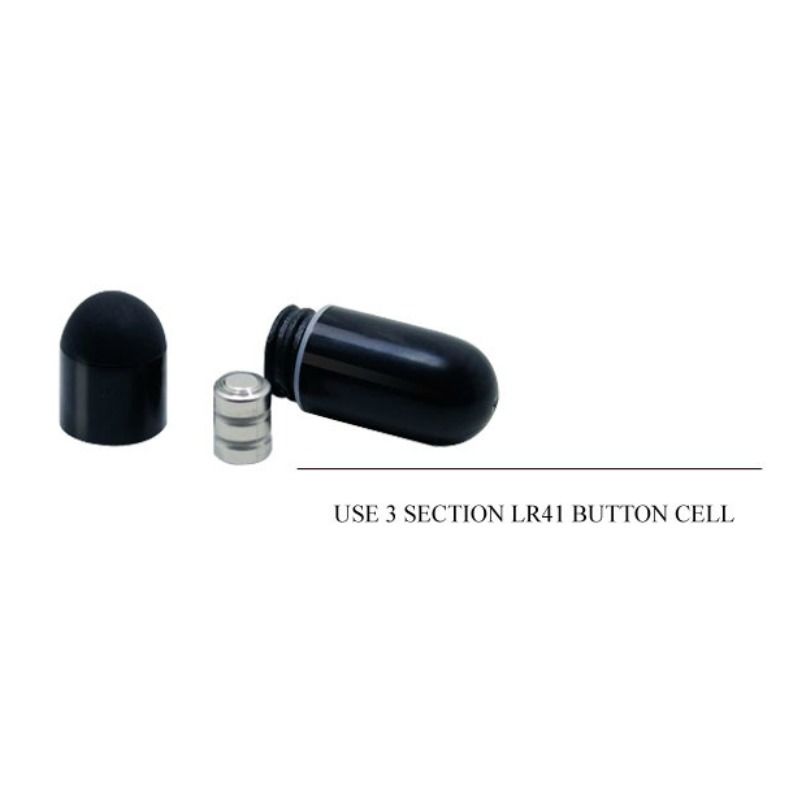 Pretty Love Thimble vibratorring i svart