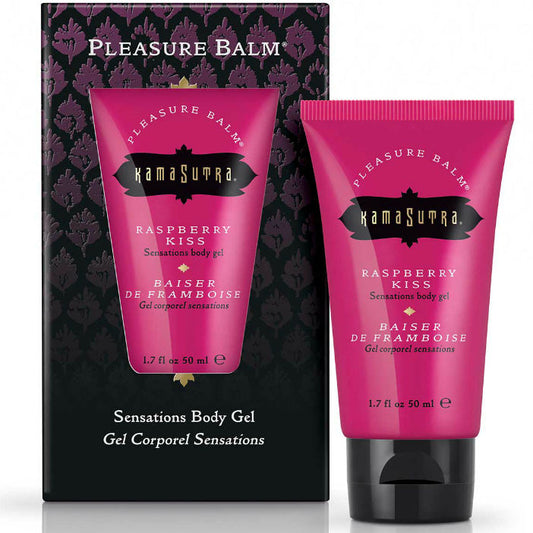 KAMASUTRA - STIMULERANDE NJUTNINGSPOMAD RASPBERRY 50ML