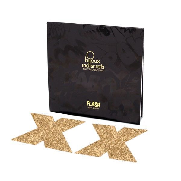 Guld nipple covers från Bijoux Indiscrets