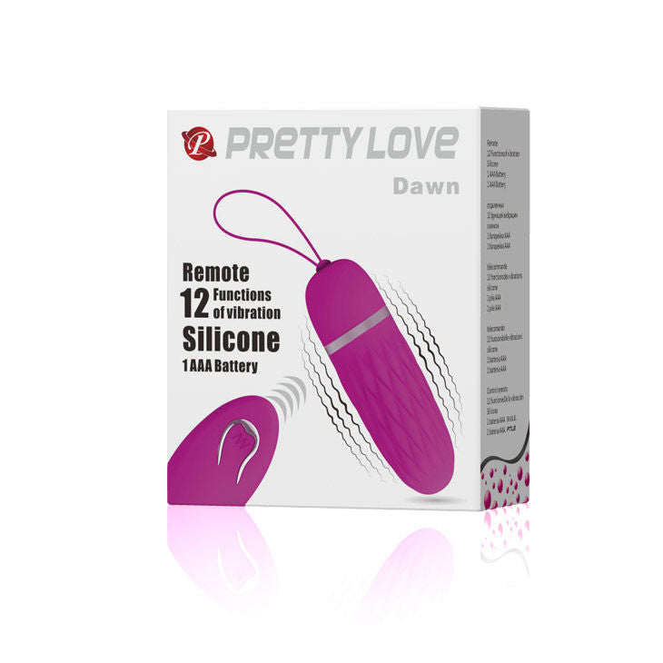 Pretty Love Flirtation Dawn vibrerande ägg i lila silikon