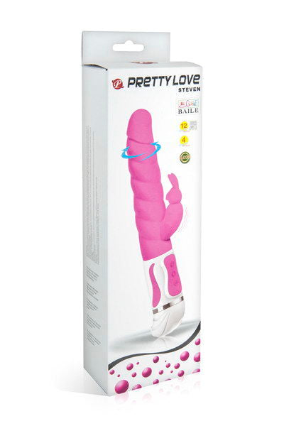 SMART STEVEN RABBIT PINK från PRETTY LOVE