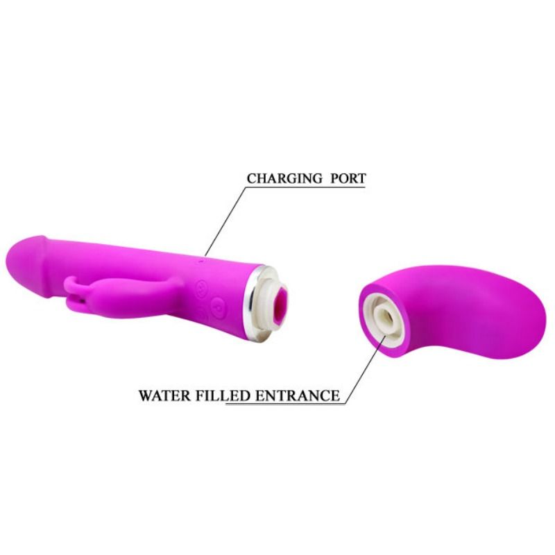 Pretty Love Henry vibrator med 12 vibrationslägen och sprutfunktion