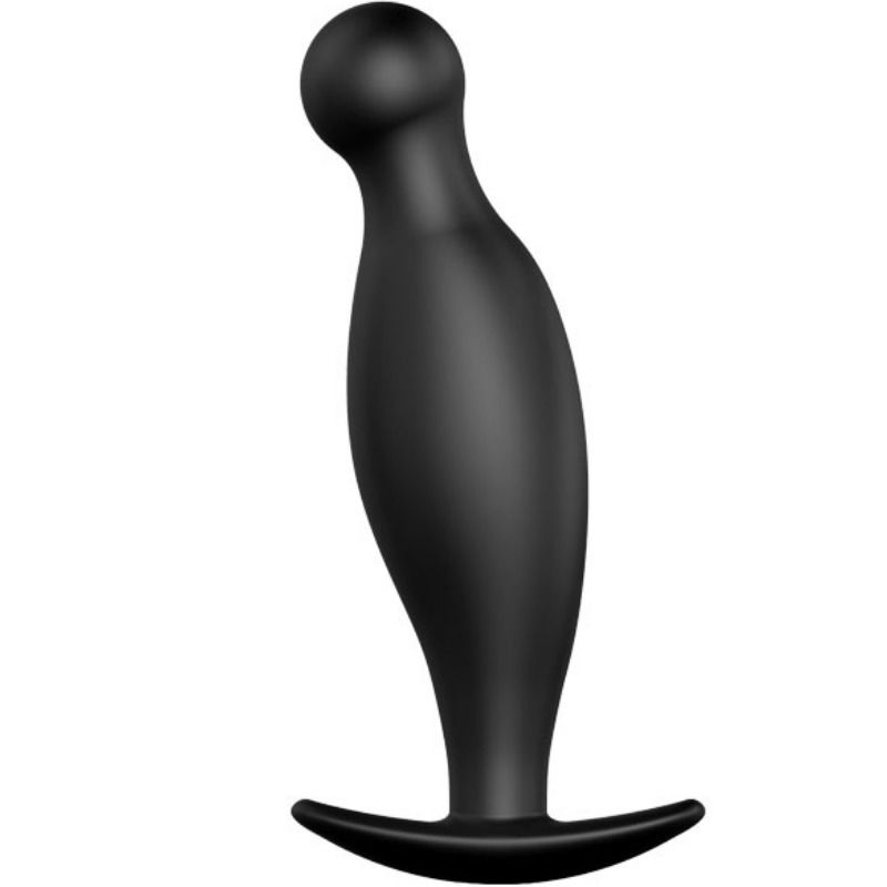 Silikon analplugg 11,7 cm i svart från PRETTY LOVE