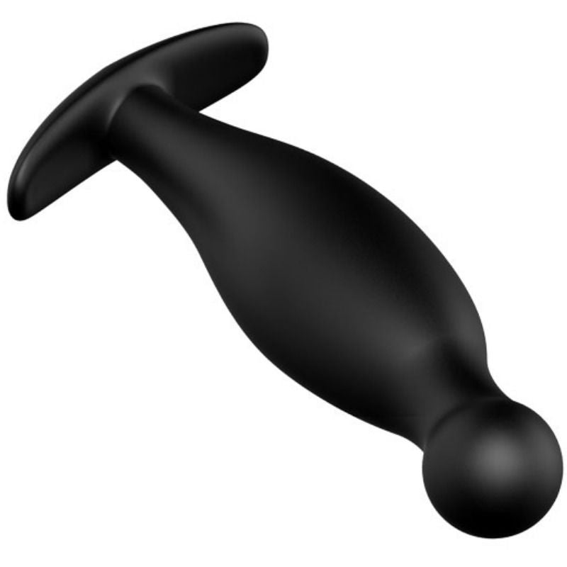 Silikon analplugg 11,7 cm i svart från PRETTY LOVE