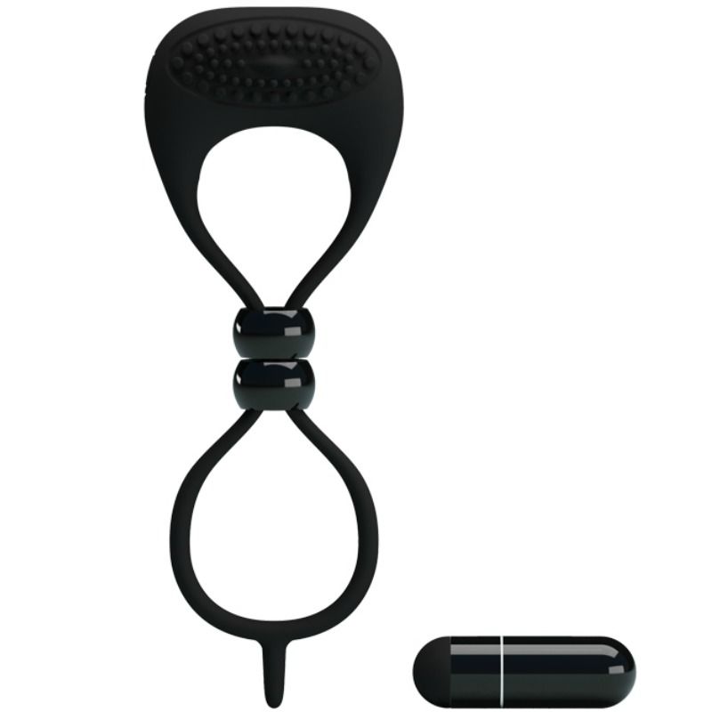 Dubbelring för penis och testiklar från PRETTY LOVE