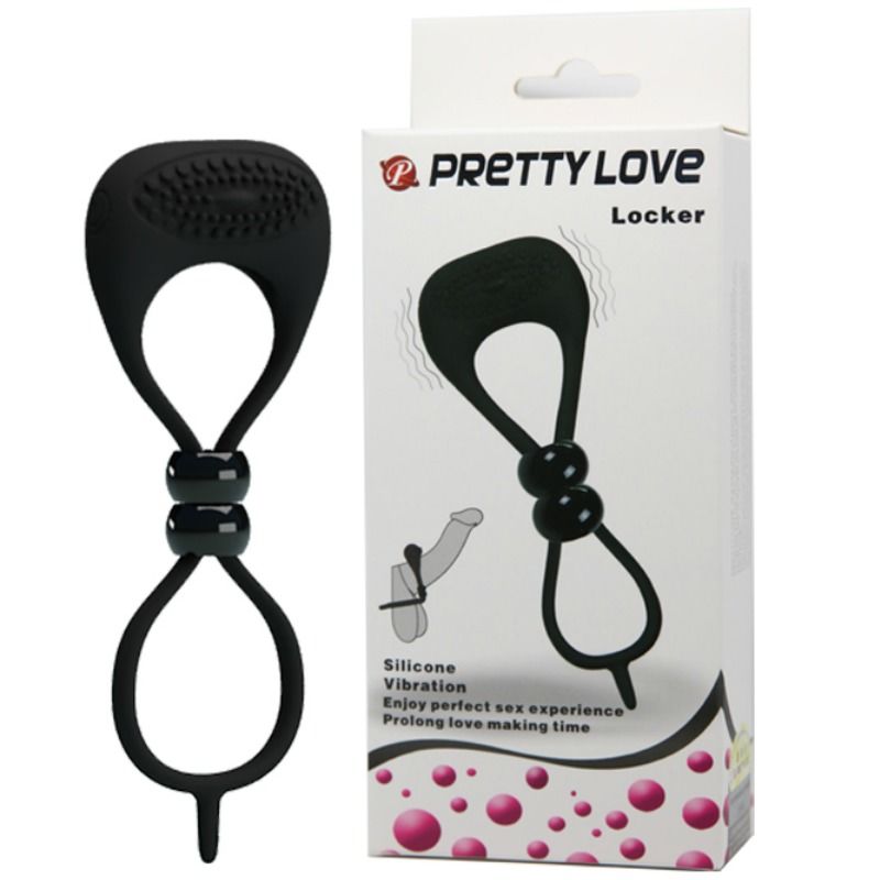 Dubbelring för penis och testiklar från PRETTY LOVE