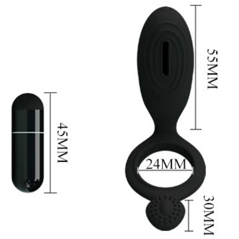 Pretty Love Ethel vibrerande ring med stimulator