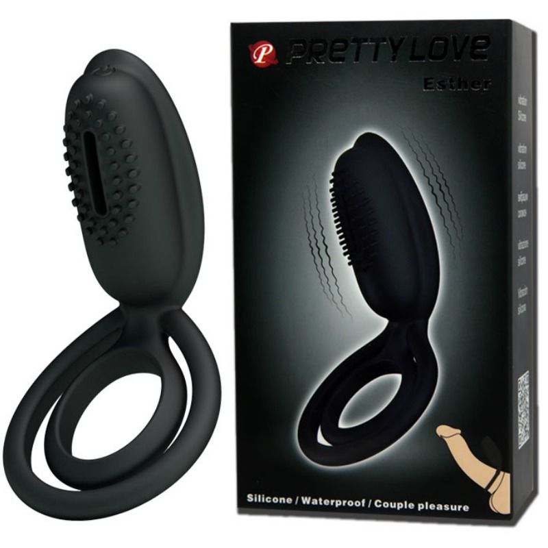 Pretty Love Esther vibrerande ring med stimulator