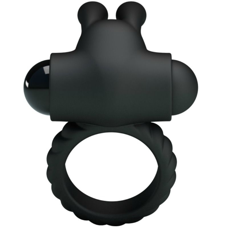 Vibrerande ring med stimulator från Pretty Love
