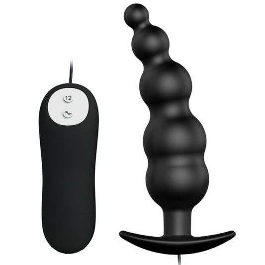 Pretty Love anal plug i silikon med fjärrkontroll