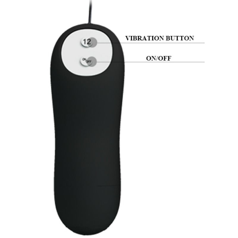 Silikonanalplugg med ankarliknande design och vibrationslägen