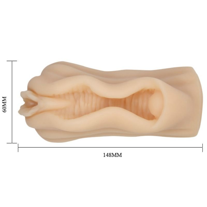 BAILE Mini Male Masturbator med vaginala läppar