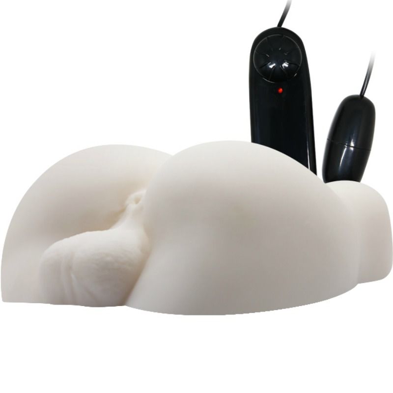 Realistisk miniatyrrumpa med analöppning och vibration