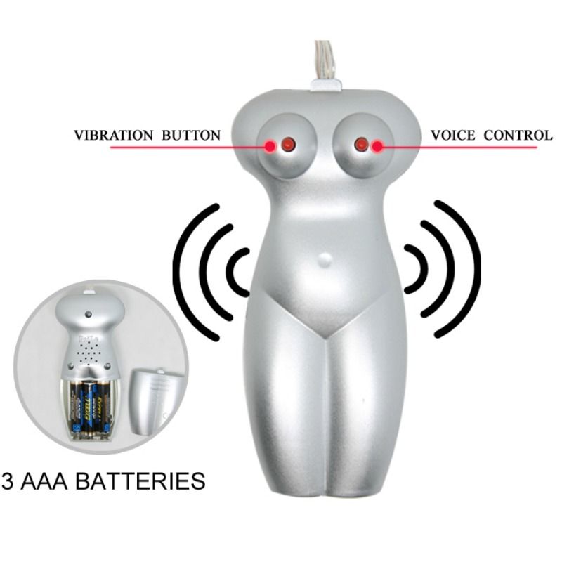 BAILE realistisk vagina och anus med vibration