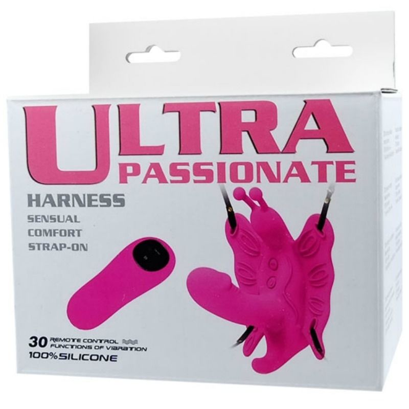BAILE - ULTRA PASSIONATE FJÄRILSHARNES MED FJÄRRKONTROLL
