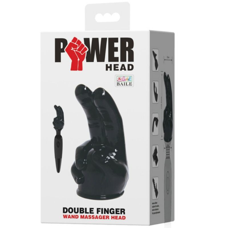 BAILE - Power Head Interchangeable Head för Hand Design Massager