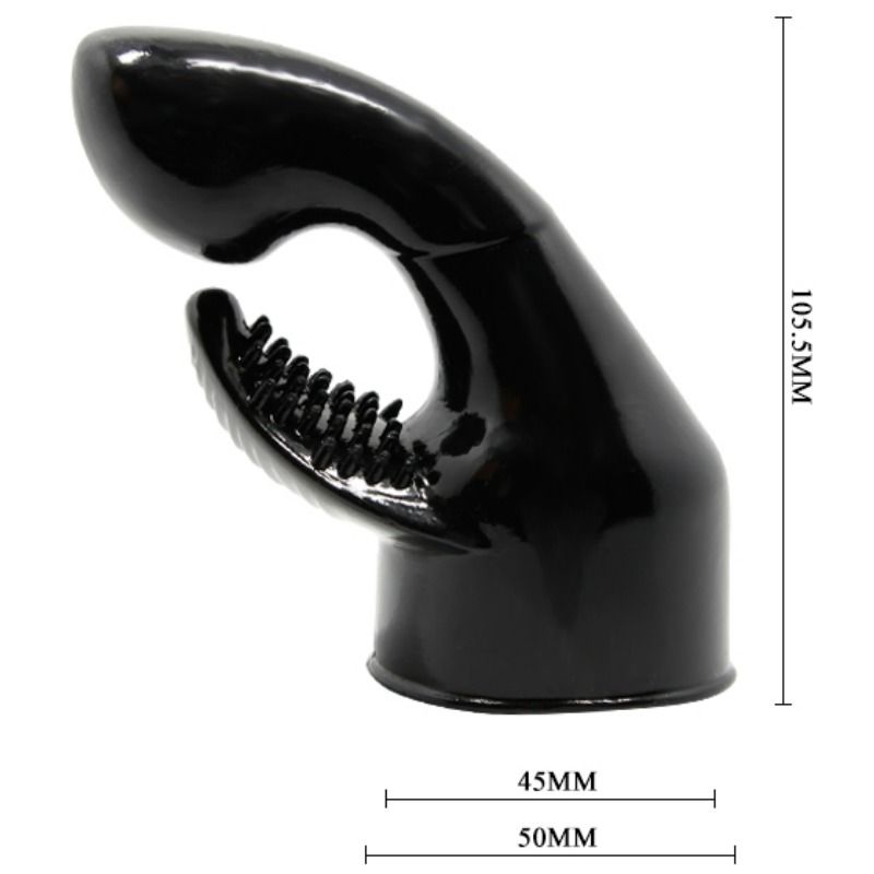 BAILE utbytbart huvud för massager med G-punkts- och klitorisstimulering