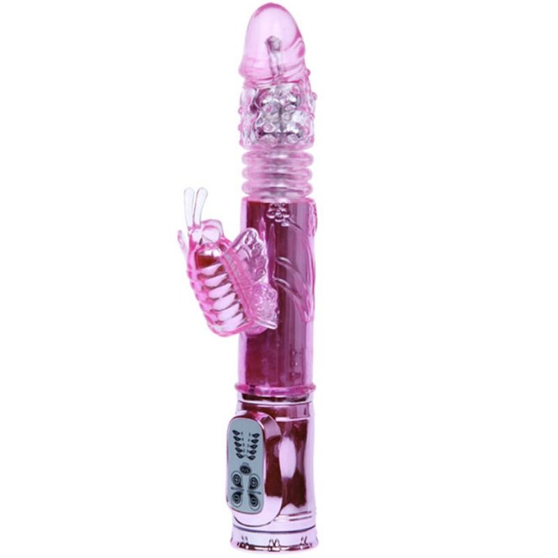 BAILE Rabbit Throbbing butterfly vibrator