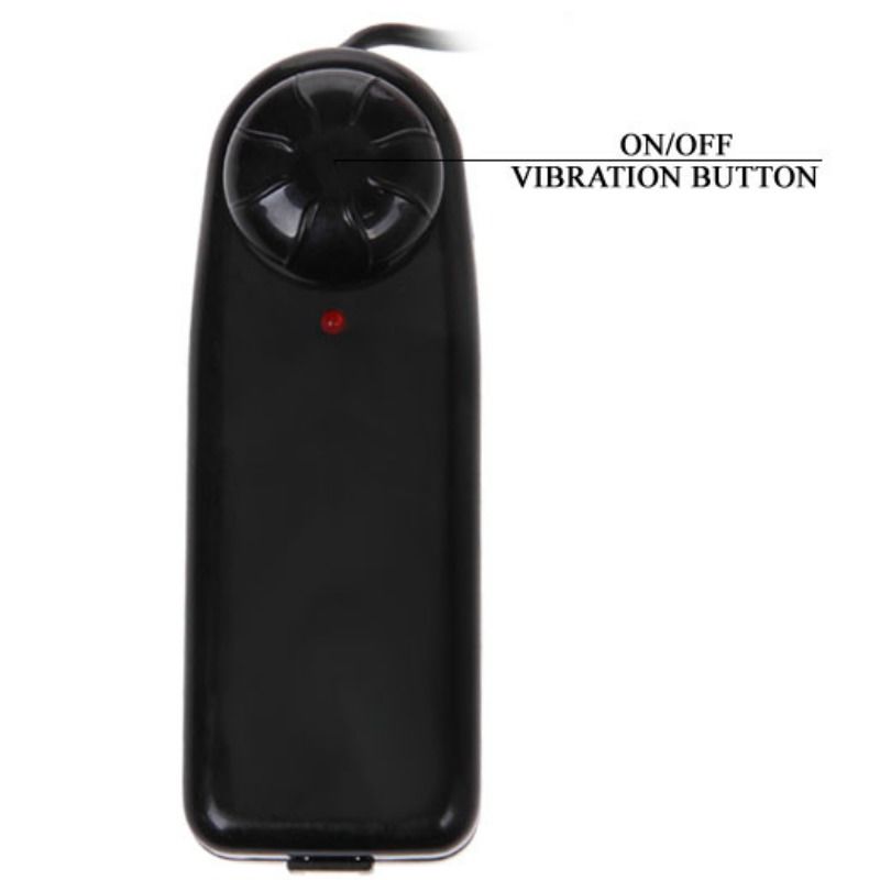 BAILE realistisk dildo med vibration och rotation 20 cm