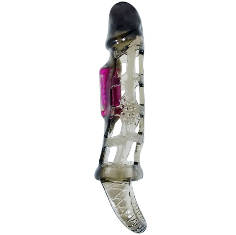 BAILE - PENIS EXTENSION SLEEVE MED VIBRATION OCH STRAP 13.5 CM
