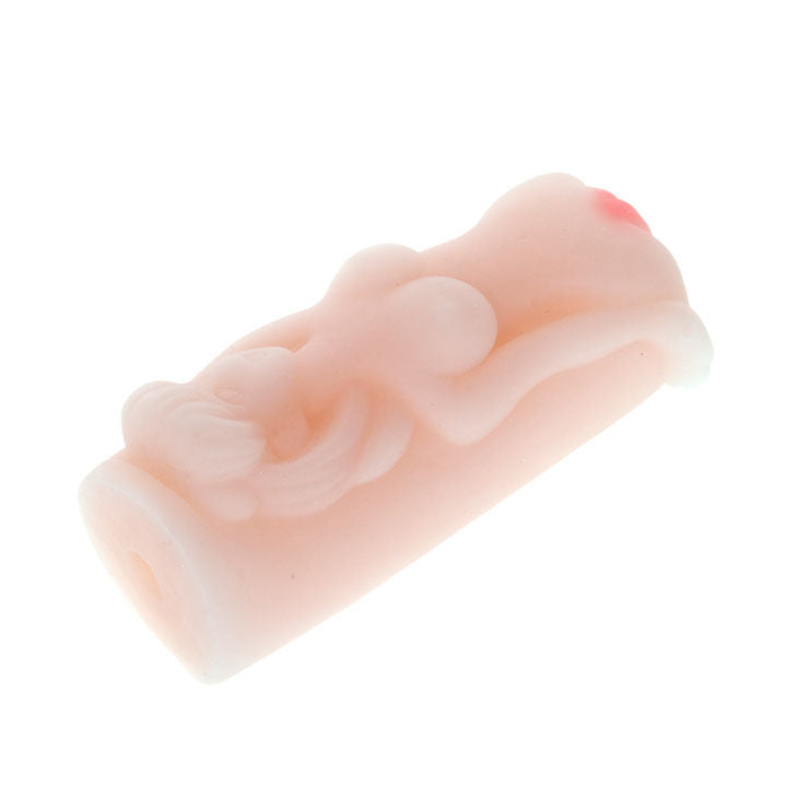 Mini manlig masturbator i form av en kvinna