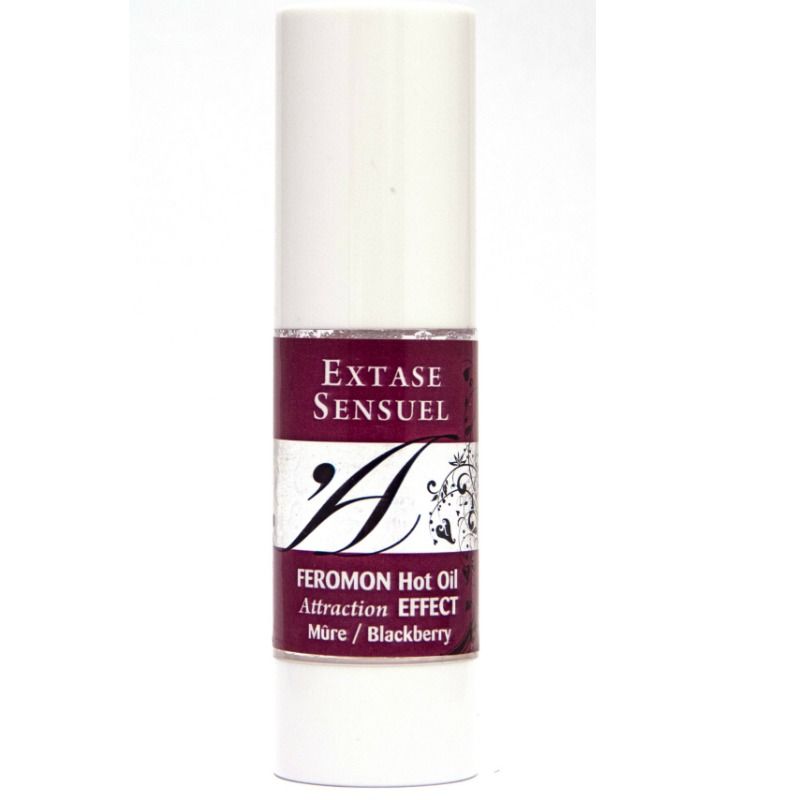 EXTASE SENSUAL värmande massageolja med björnbärsferomoner 30 ml