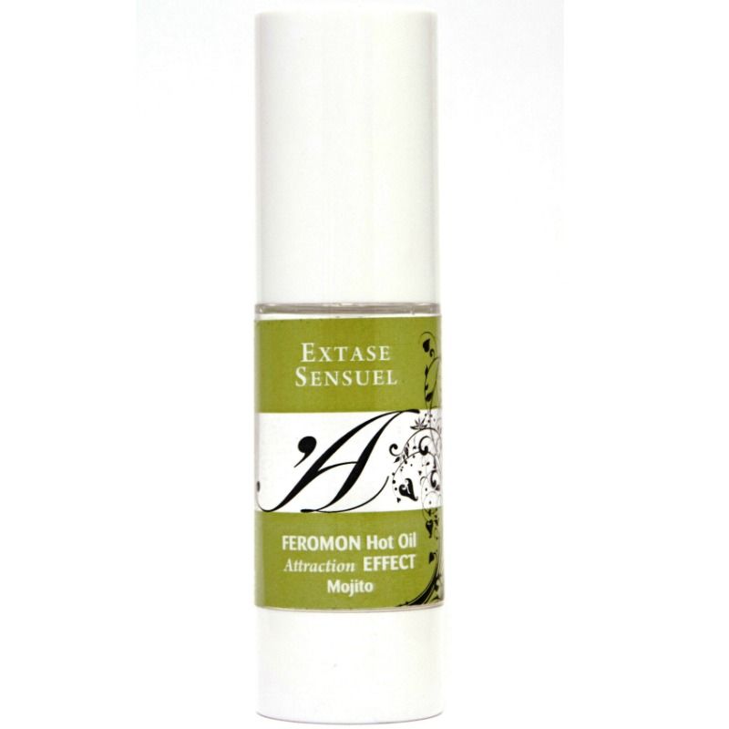EXTASE SENSUAL värmande massageolja med feromoner 30 ml