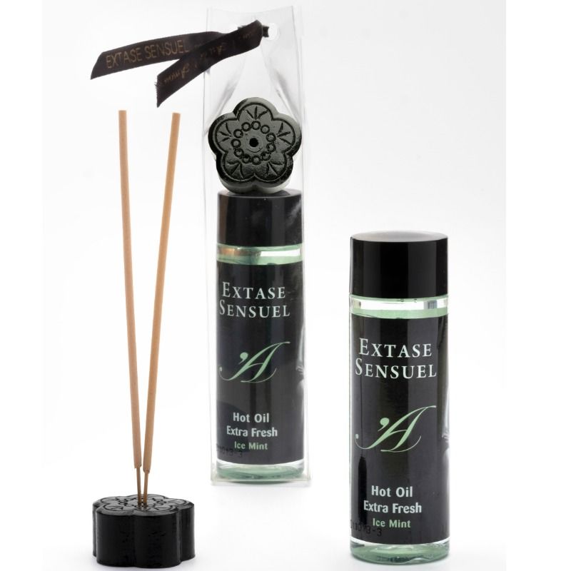 EXTASE SENSUAL massageolja med is-effekt 100 ml