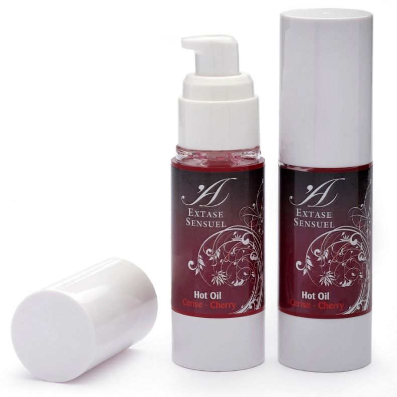 Extase Sensual Kirsiikka värmande massageolja 30 ml