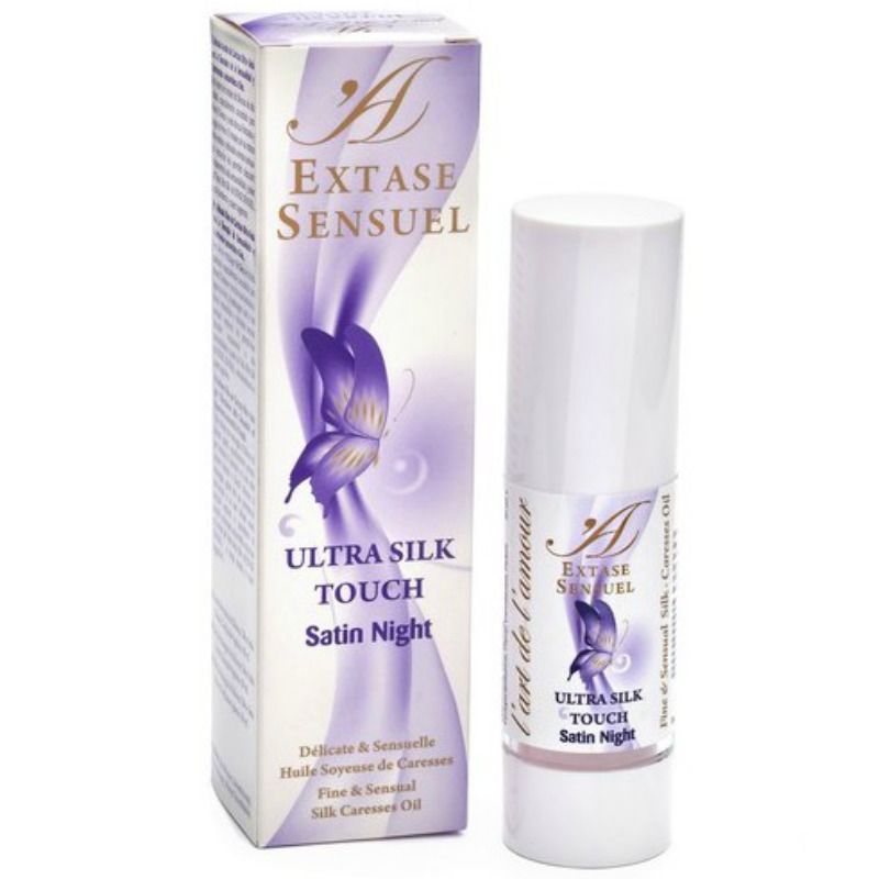 EXTASE SENSUAL nattmassageolja i silikon 30 ml