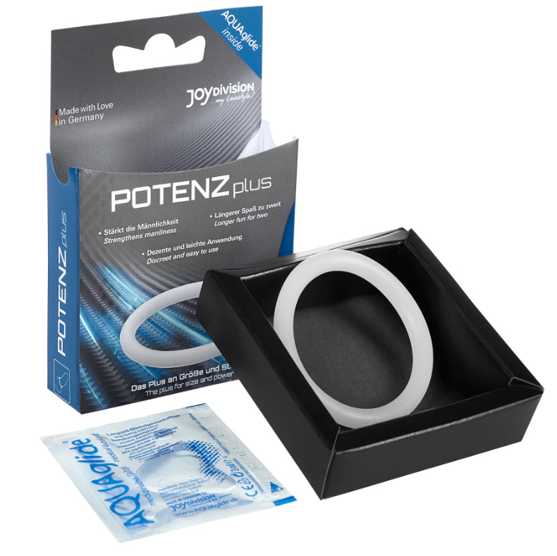 JOYDIVISION POTENZDUO Plus White Ring i storlek M