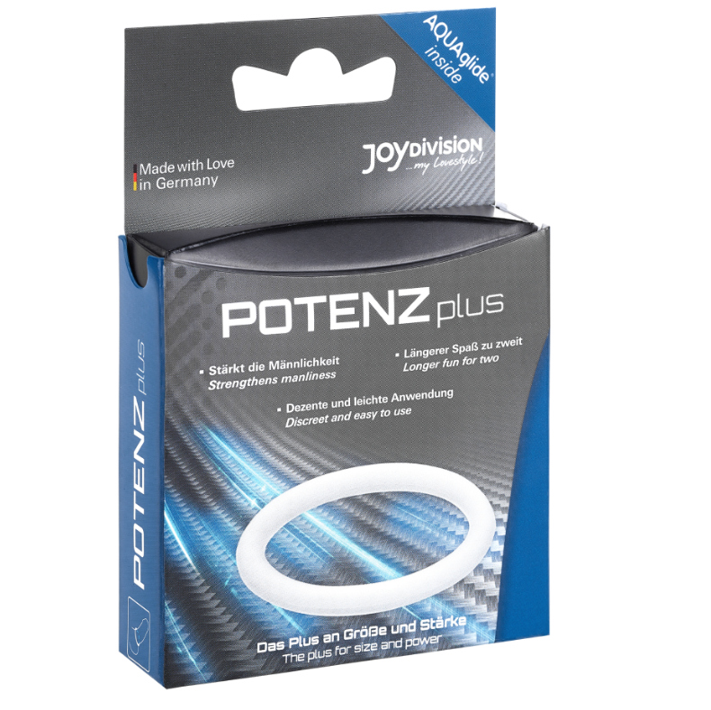 JOYDIVISION POTENZDUO Plus White Ring i storlek M