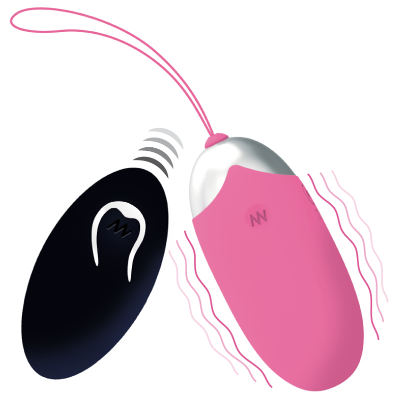 INTENSE Flippy II Vibrerande Ägg med Fjärrkontroll Rosa