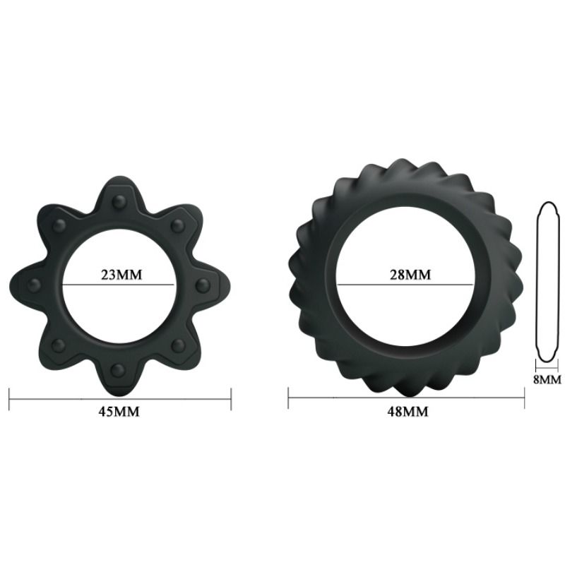 BAILE Flowering silikonringar kit