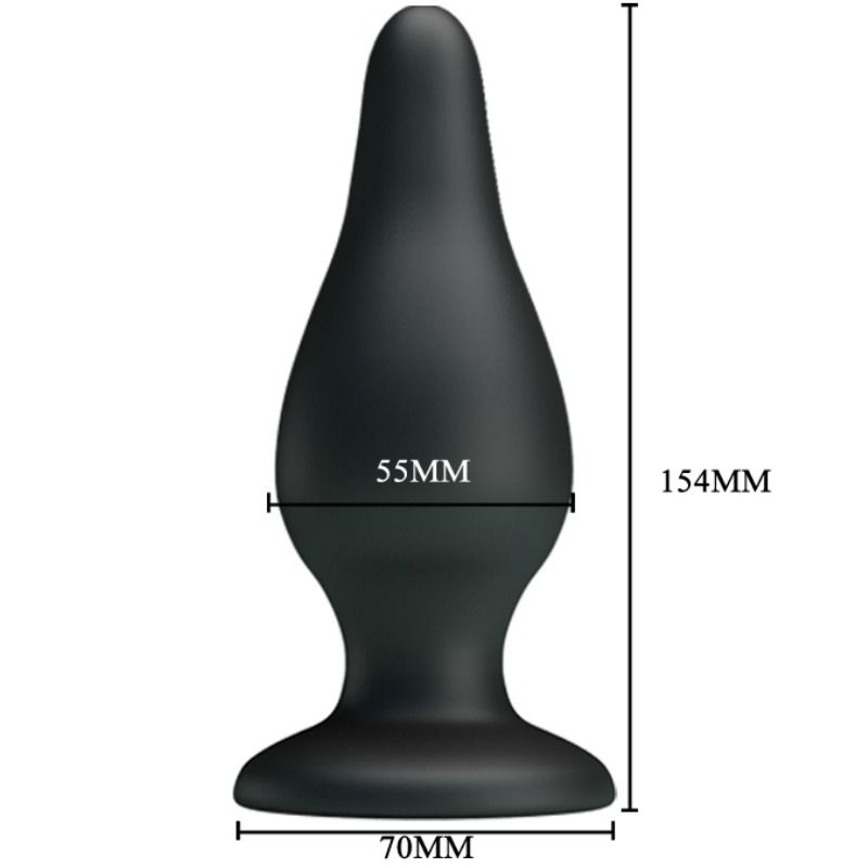 Ergonomisk silikonplugg 15,4 cm från Pretty Love