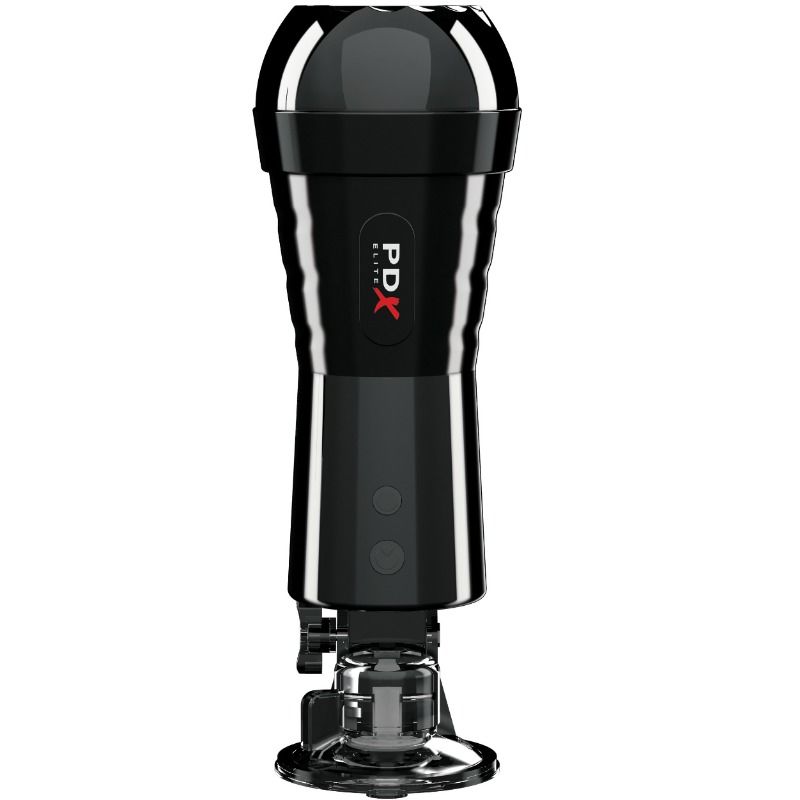 PDX ELITE masturbator med vibration och kompressionseffekt