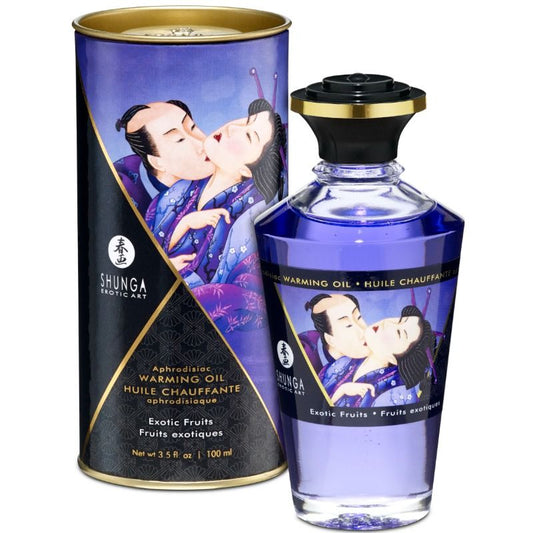 Shunga massageolja med exotisk fruktsmak 100 ml