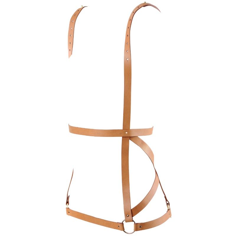 BIJOUX - INDISCRETS MAZE HARNESS DRESS FORM BRUN