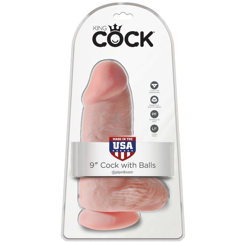 KING COCK - REALISTISK PENIS CHUBBY 23 CM