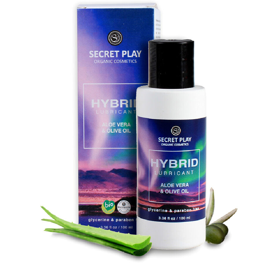 SECRETPLAY Organiskt Hybrid Glidmedel 100 ml