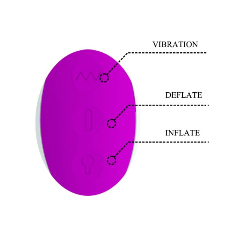PRETTY LOVE DEMPSEY inflaterbar vibrator