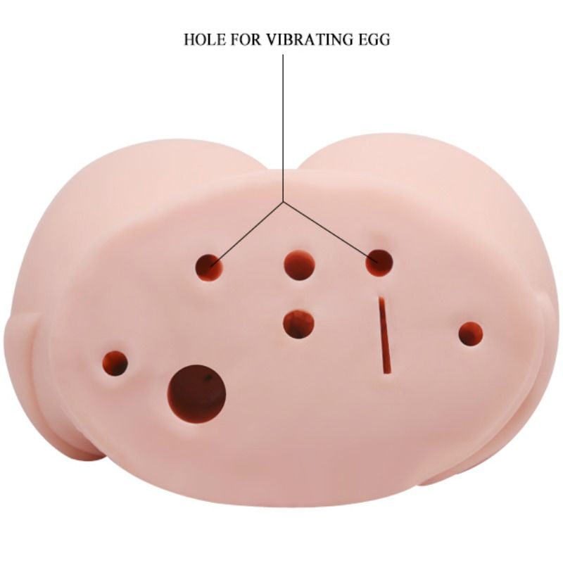 CRAZY BULL realistisk vagina och anus med vibration