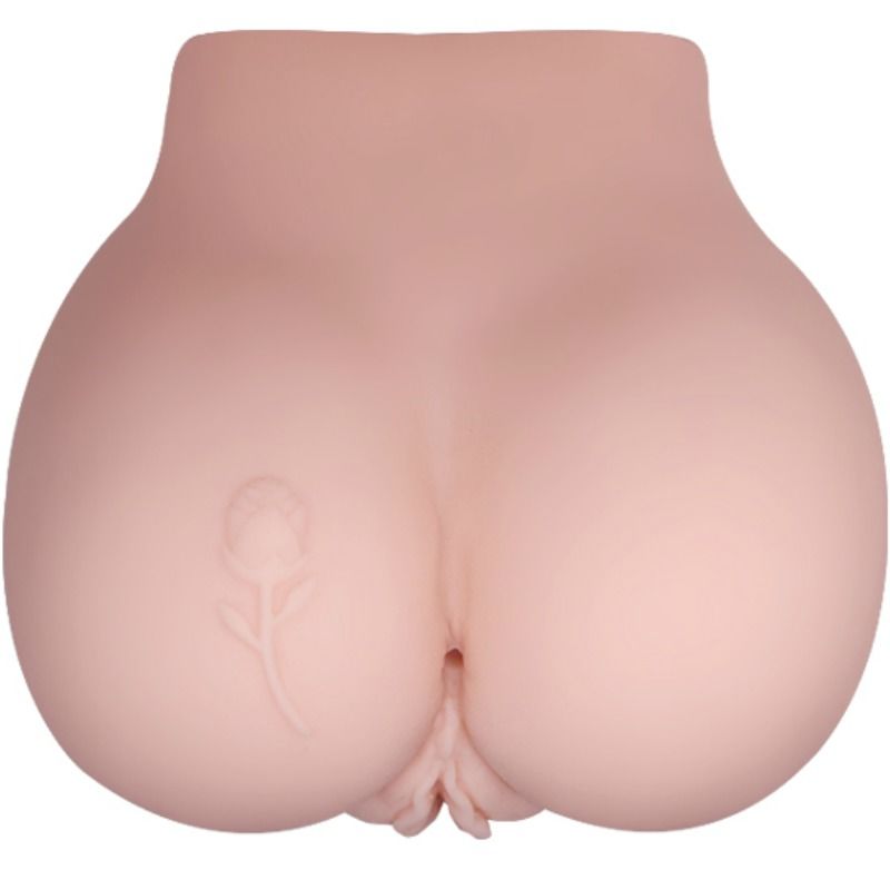CRAZY BULL - VAGINA OCH ANUS MED REALISTISK TATUERING OCH VIBRATION