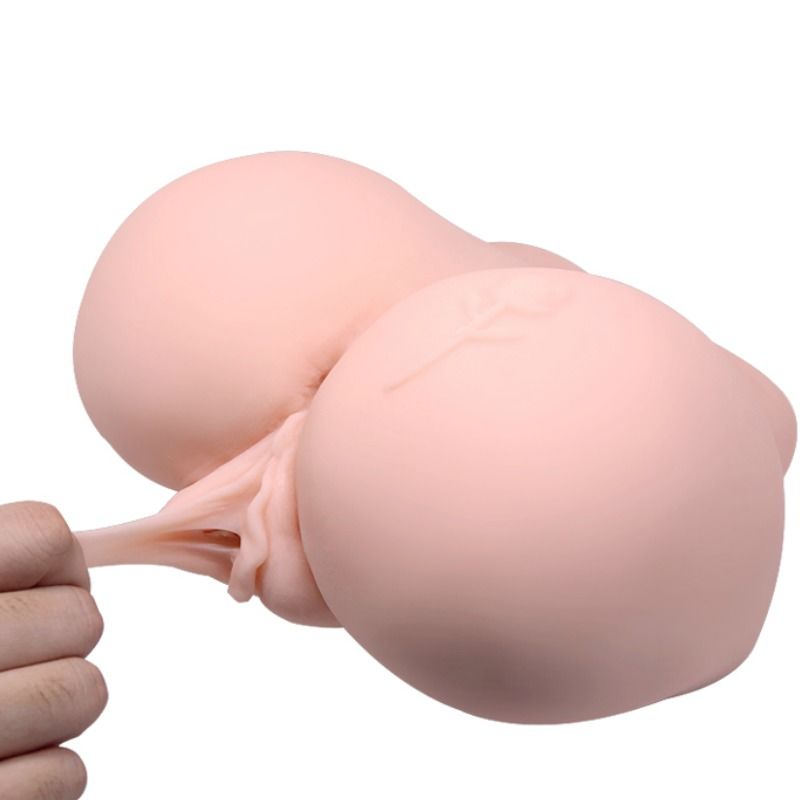CRAZY BULL - VAGINA OCH ANUS MED REALISTISK TATUERING OCH VIBRATION