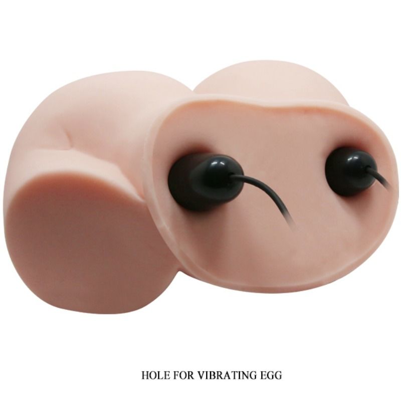 CRAZY BULL - RUMP MED REALISTISK VAGINA OCH ANUS OCH VIBRATION