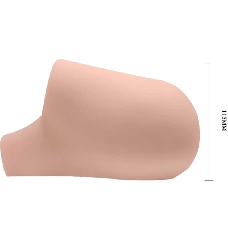 Realistisk vagina och anus med vibration från CRAZY BULL